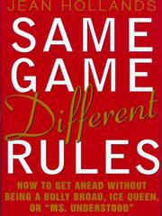 Cover of: Same Game, Different Rules