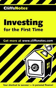 Cover of: CliffsNotesInvesting for the First Time