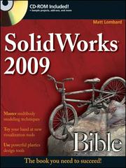 Cover of: SolidWorks 2009 Bible | 