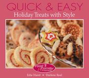 Cover of: Quick and Easy Holiday Treats with Style by 