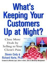 Cover of: What’s Keeping Your Customers up at Night? by 