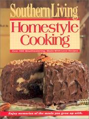 Cover of: Southern Living homestyle cooking | 