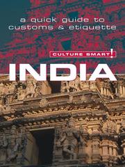 Cover of: India-Culture Smart!