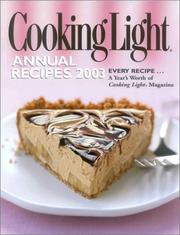 Cover of: Cooking Light Annual Recipes 2003 by 