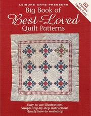 Cover of: Big Book of Best-Loved Quilt Patterns