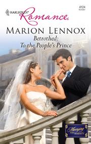 Betrothed by Marion Lennox