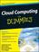 Cover of: Cloud Computing For Dummies