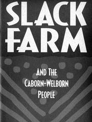 Slack Farm and the Caborn-Welborn People by David Pollack