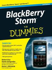 Cover of: BlackBerry Storm For Dummies