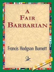 Cover of: A Fair Barbarian by 