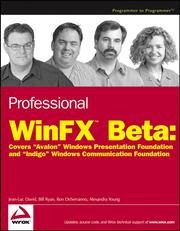 Cover of: Professional WinFX Beta