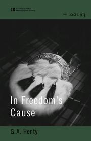 Cover of: In Freedom's Cause by 