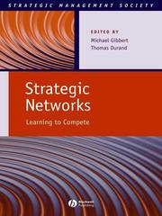 Cover of: Strategic Networks