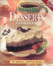 Cover of: Cooking Light Desserts Cookbook (Cooking Light) by Susan M. McIntosh