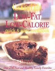 Cover of: Cooking Light Low-Fat, Low-Calorie Quick & Easy Cookbook (Cooking Light) by 