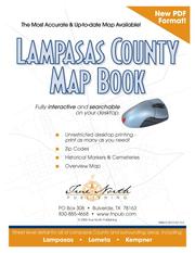 Lampasas County (Texas) Map Book by True North Publishing