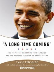 Cover of: "A Long Time Coming" by 