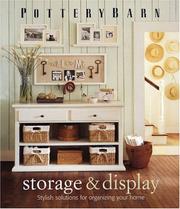 Cover of Pottery Barn storage & display