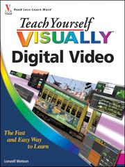 Cover of: Teach Yourself VISUALLY Digital Video