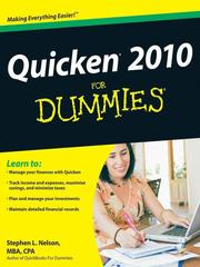 Cover of: Quicken 2010 For Dummies