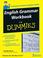 Cover of: English Grammar Workbook For Dummies