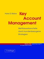 Cover of: Key Account Management by 