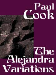 Front cover of Alejandra Variations by Paul Cook