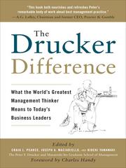 Cover of: The Drucker Difference