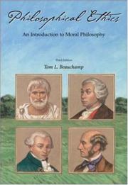 Cover of: Philosophical Ethics by Tom L. Beauchamp