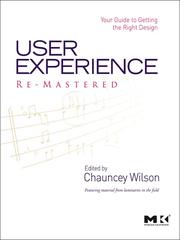 Cover of: User Experience Re-Mastered by 