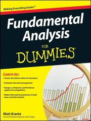 Cover of: Fundamental Analysis For Dummies