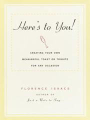 Cover of: Here's to You! by 