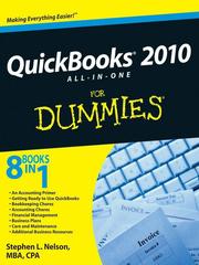 Cover of: QuickBooks 2010 All-in-One For Dummies