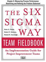 Cover of: Measuring Process Performance