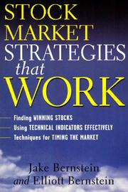 Cover of: Stock Market Strategies That Work