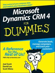 Cover of: Microsoft Dynamics CRM 4 For Dummies