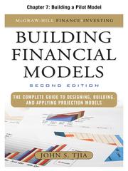 Cover of: Building a Pilot Model