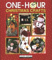 Cover of: One-hour Christmas crafts.