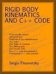 Cover of: Rigid Body Kinematics and C++ Code