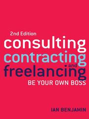 Consulting, Contracting and Freelancing by Ian Benjamin