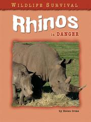 Cover of: Rhinos in Danger