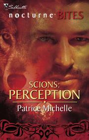 Cover of: Scions: Perception
