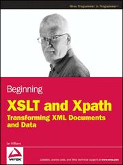 Beginning XSLT and XPath