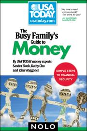 Cover of: Busy Family's Guide to Money, The