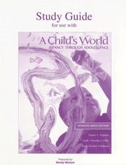 Cover of: Study Guide for use with A Child's World, Updated 9e