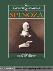 Cover of: The Cambridge Companion to Spinoza