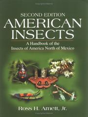 Cover of: American Insects by Jr., Ross H. Arnett