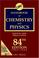 Cover of: CRC Handbook of Chemistry and Physics, 84th Edition
