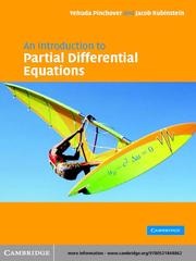 Cover of: An Introduction to Partial Differential Equations by Yehuda Pinchover
