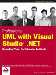 Cover of: Professional UML Using Visual Studio .Net by 